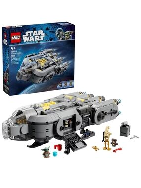 LEGO Star Wars Razor Crest™ Mando Starship - Gray with Yellow Accents